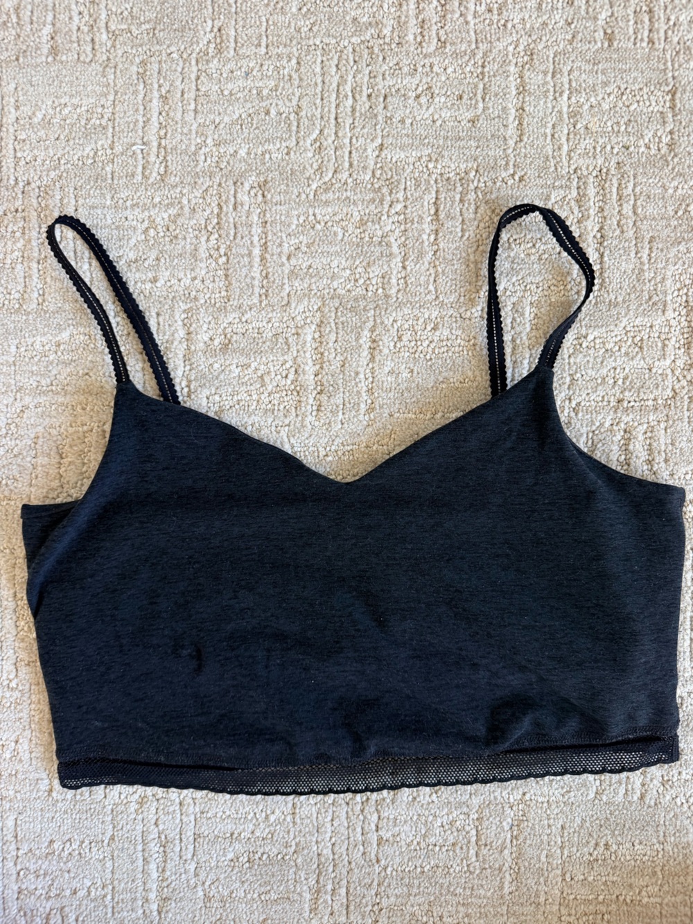 Beyond Yoga Spacedye Allure Lace High Cropped Tank